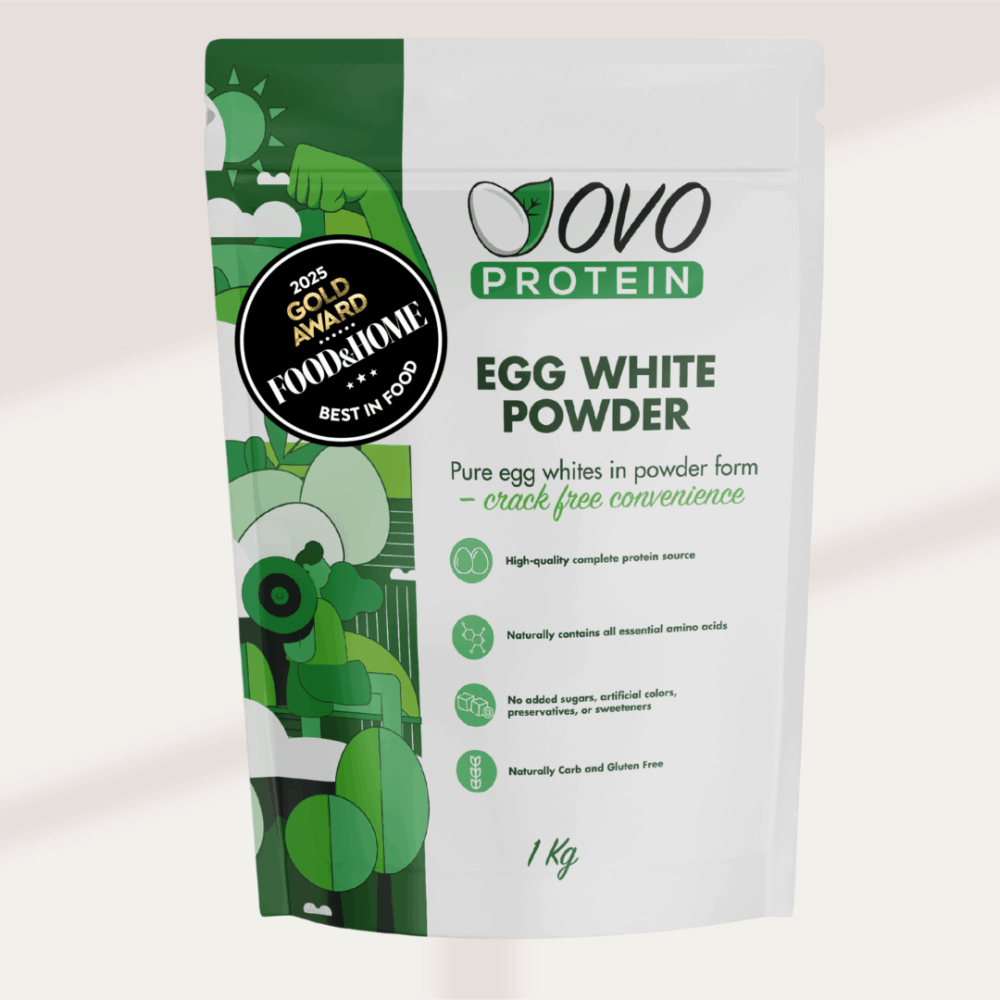 1kg Egg White Powder Front