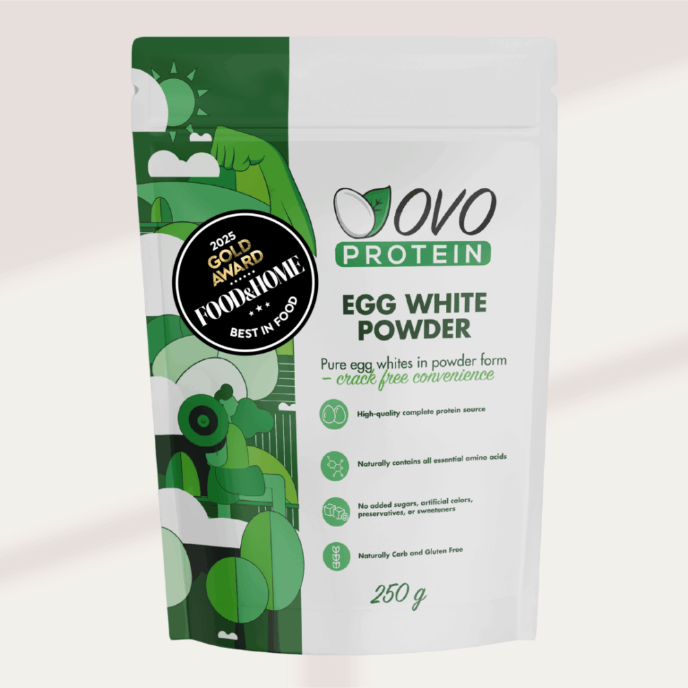 250g Egg Whtie Powder Front