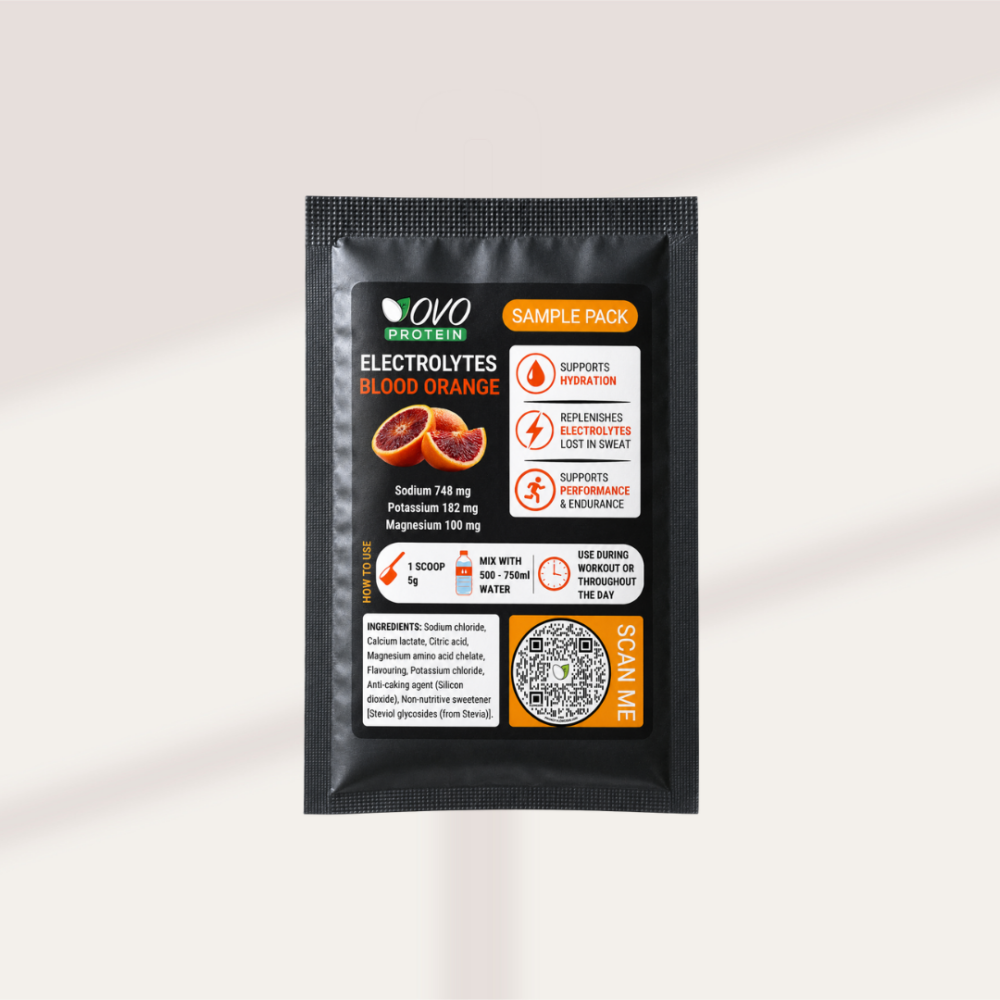 Electrolyte Powder - SAMPLE Pack 5g | Ovo Protein - Blood Orange