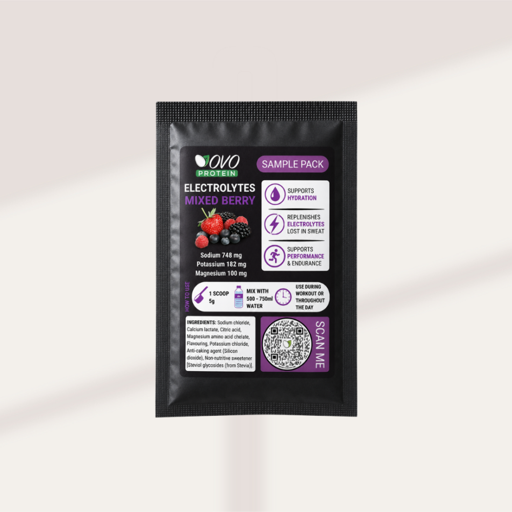 Electrolyte Powder - SAMPLE Pack 5g | Ovo Protein - Mixed Berry